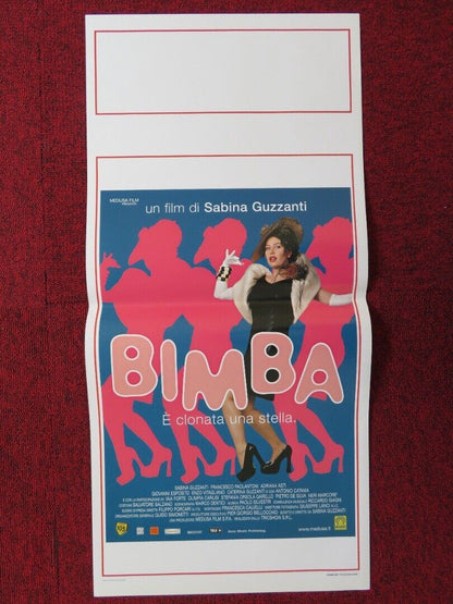 BIMBA E CLONATA UNA STELLA ITALIAN LOCANDINA (27.5"x13") POSTER S GUZZANTI 2002 Movie posters