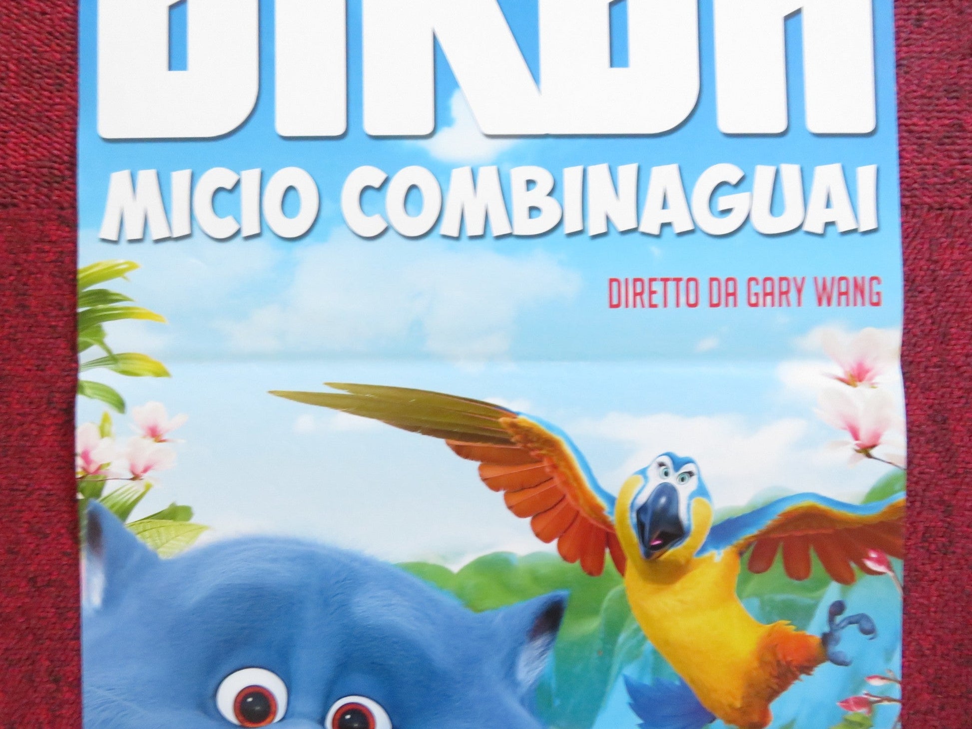 BIRBA MICIO COMBINAGUAI ITALIAN LOCANDINA POSTER DERMOT MULRONEY 2018 Rendezvous Cinema Movie posters