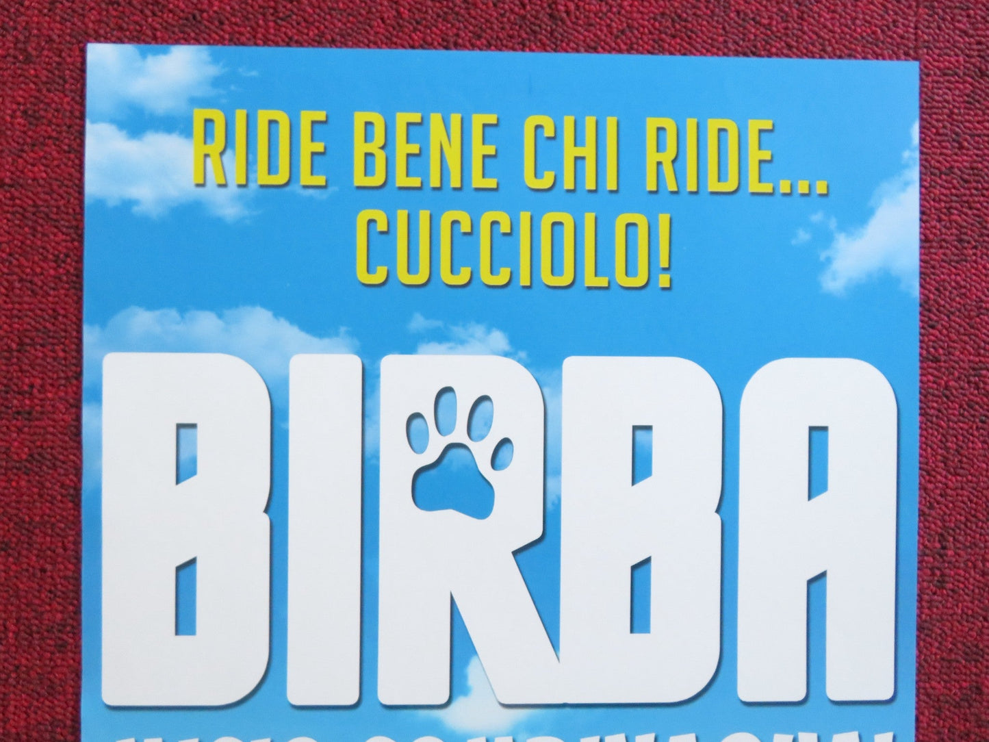 BIRBA MICIO COMBINAGUAI ITALIAN LOCANDINA POSTER DERMOT MULRONEY 2018 Rendezvous Cinema Movie posters