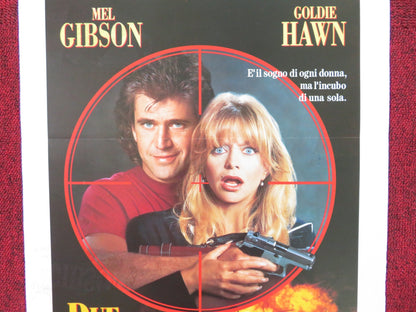 BIRD ON A WIRE ITALIAN LOCANDINA POSTER MEL GIBSON GOLDIE HAWN 1990 Rendezvous Cinema Movie posters