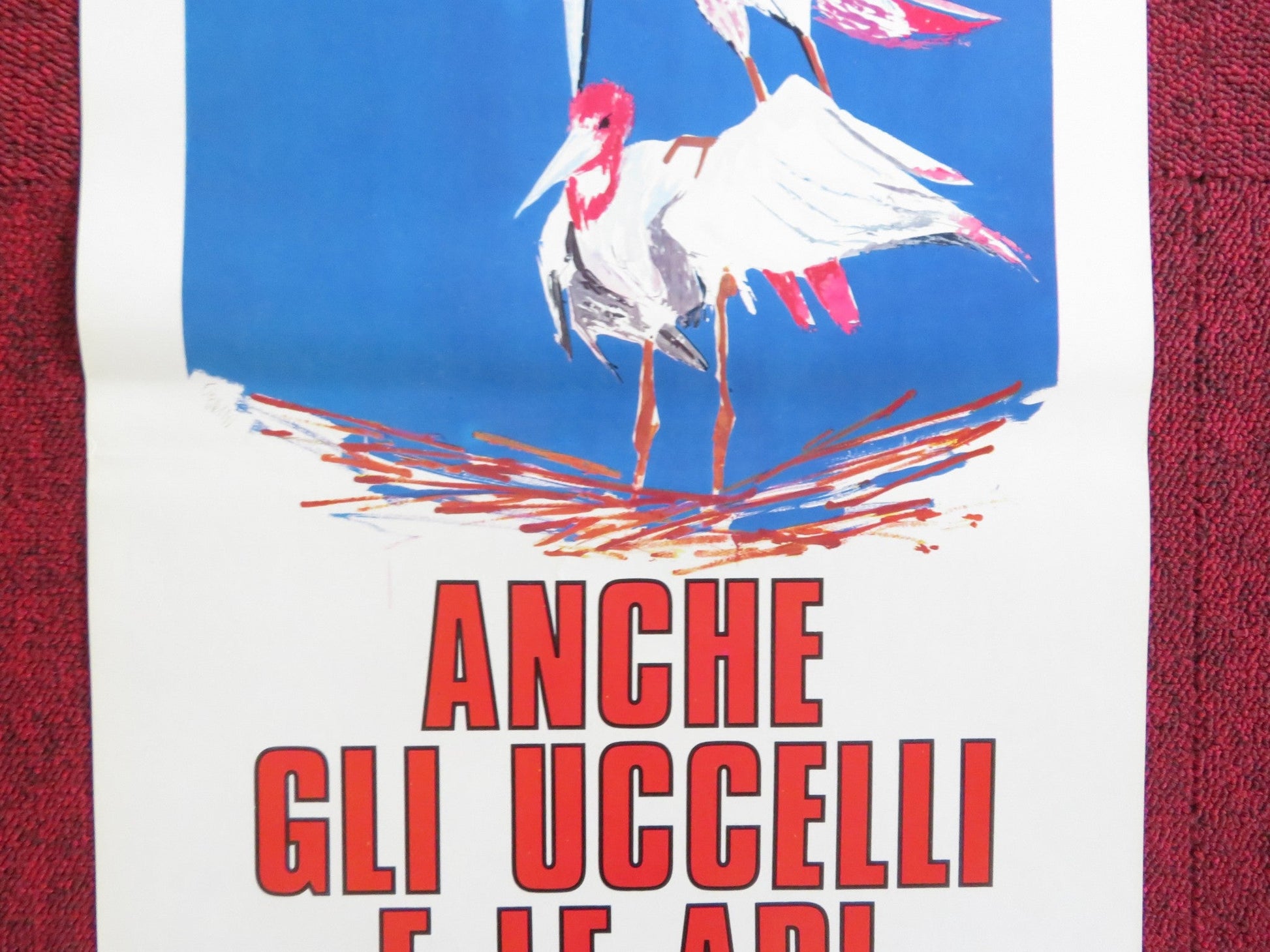 BIRDS DO IT, BEES DO IT ITALIAN LOCANDINA POSTER NICOLAS NOXON LEE BERGERE 1975 Rendezvous Cinema Movie posters