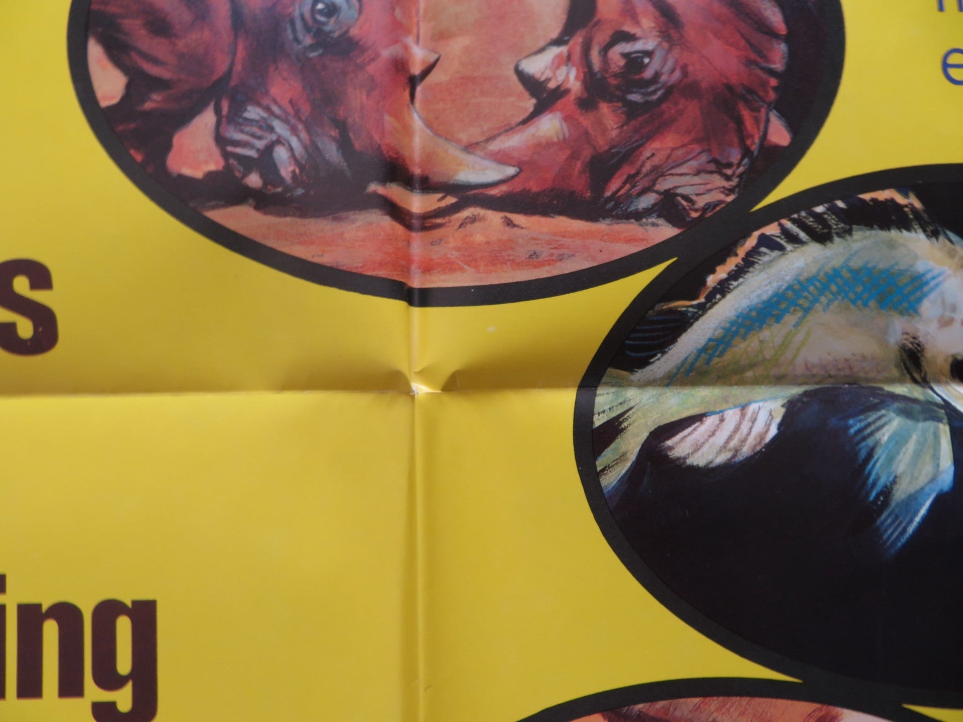 BIRDS DO IT, BEES DO IT - STYLE B FOLDED US ONE SHEET POSTER LEE BERGERE 1975 Rendezvous Cinema Movie posters