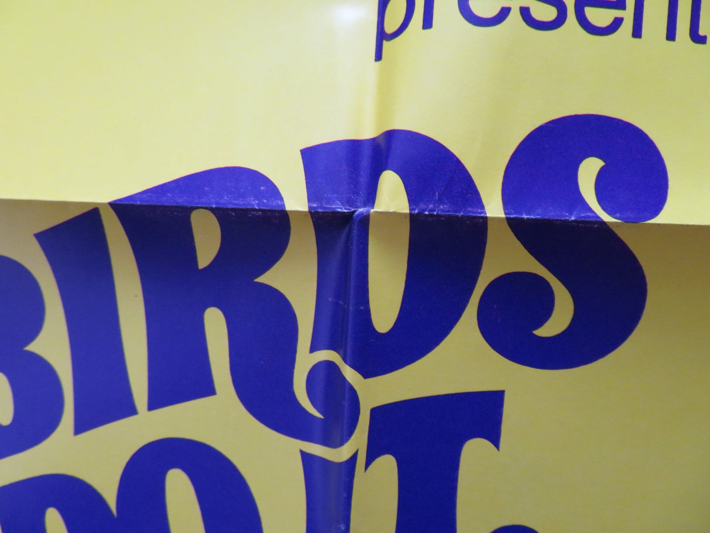 BIRDS DO IT, BEES DO IT - STYLE B FOLDED US ONE SHEET POSTER LEE BERGERE 1975 Rendezvous Cinema Movie posters