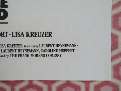 BIRGITT HASS MUST BE FOLDED US ONE SHEET POSTER PHILIPPE NOIRET 1981 Movie posters