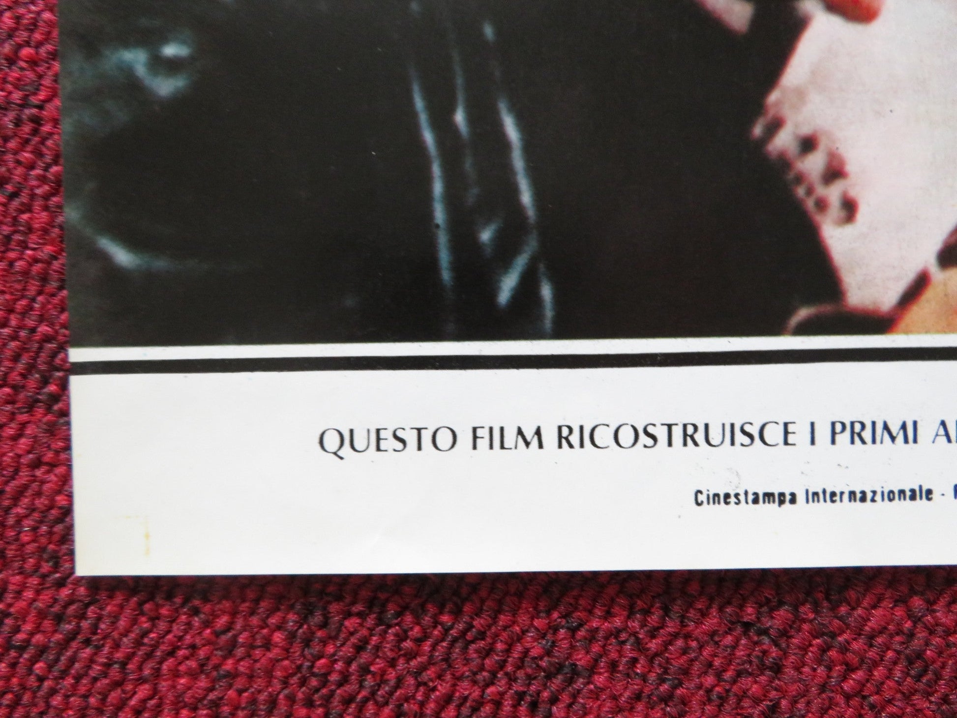 BIRTH OF THE BEATLES - E ITALIAN FOTOBUSTA POSTER STEPHEN MACKENNA ALTMAN 1981 Rendezvous Cinema Movie posters