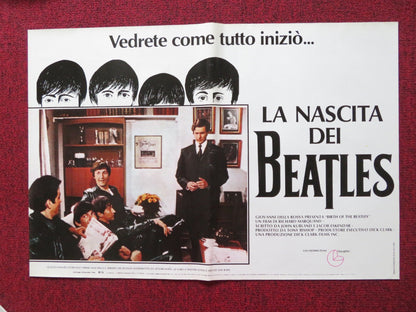 BIRTH OF THE BEATLES - E ITALIAN FOTOBUSTA POSTER STEPHEN MACKENNA ALTMAN 1981 Rendezvous Cinema Movie posters