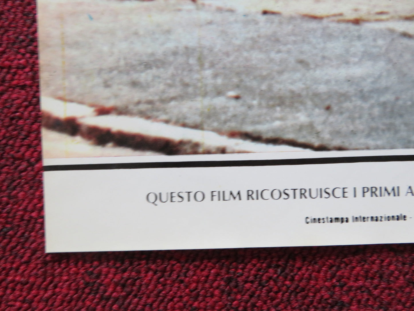 BIRTH OF THE BEATLES - F ITALIAN FOTOBUSTA POSTER STEPHEN MACKENNA ALTMAN 1981 Rendezvous Cinema Movie posters