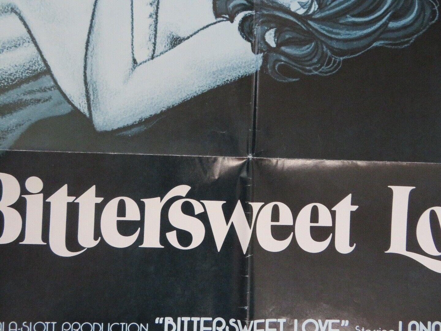 BITTERSWEET LOVE FOLDED US ONE SHEET POSTER LANA TURNER ROBERT LANSING 1976 Movie posters