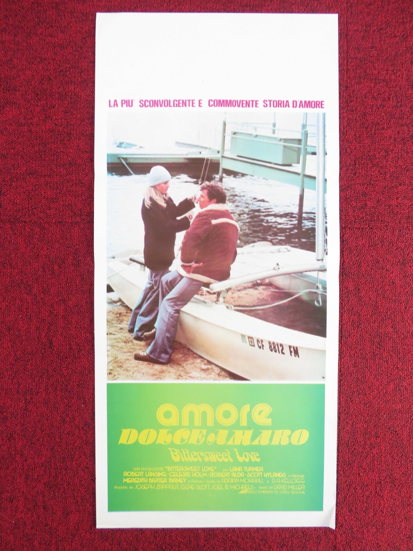 BITTERSWEET LOVE ITALIAN LOCANDINA POSTER LANA TURNER ROBERT LANSING 1976 Rendezvous Cinema Movie posters