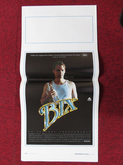 BIX ITALIAN LOCANDINA (27.5"x13") POSTER BRYANT WEEKS EMILE B. LEVISETTI 1991 Movie posters