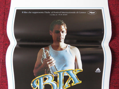 BIX ITALIAN LOCANDINA (27.5"x13") POSTER BRYANT WEEKS EMILE B. LEVISETTI 1991 Movie posters