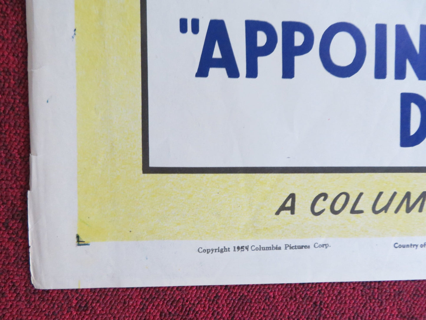 BLACK ARROW FOLDED US ONE SHEET POSTER CHAPTER 6 ROBERT SCOTT ADELE JERGENS 1955 Rendezvous Cinema Movie posters