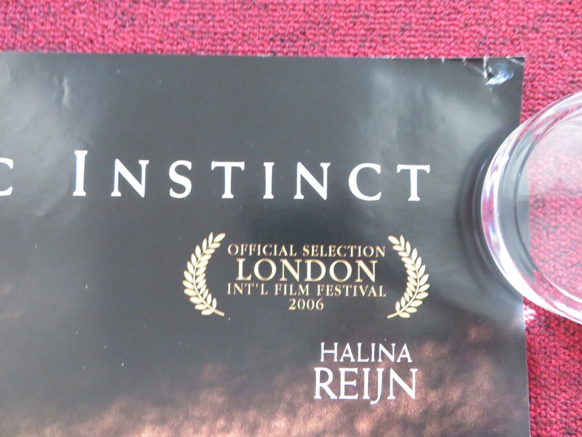 BLACK BOOK UK QUAD (30"x 40") ROLLED POSTER CARICE VAN HOUTEN S. KOCH 2006 Rendezvous Cinema Movie posters