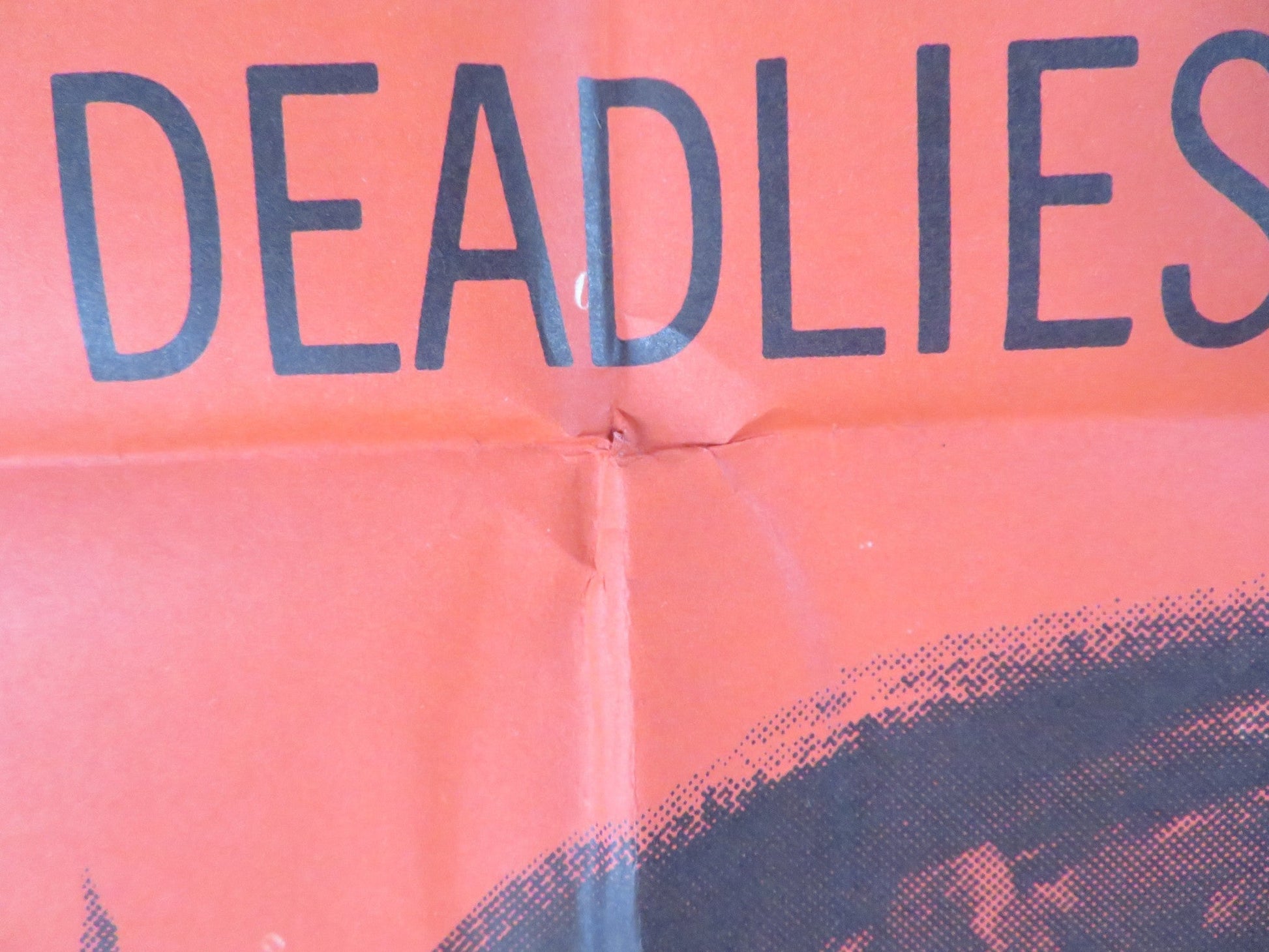 BLACK GOLD FOLDED US ONE SHEET POSTER PHILIP CAREY DIANE MCBAIN 1962 Rendezvous Cinema Movie posters