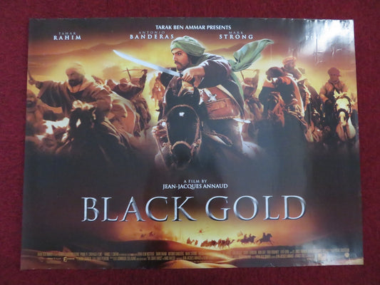 BLACK GOLD UK QUAD (30"x 40") ROLLED POSTER ANTONIO BANDERAS MARK STRONG 2011 Rendezvous Cinema Movie posters