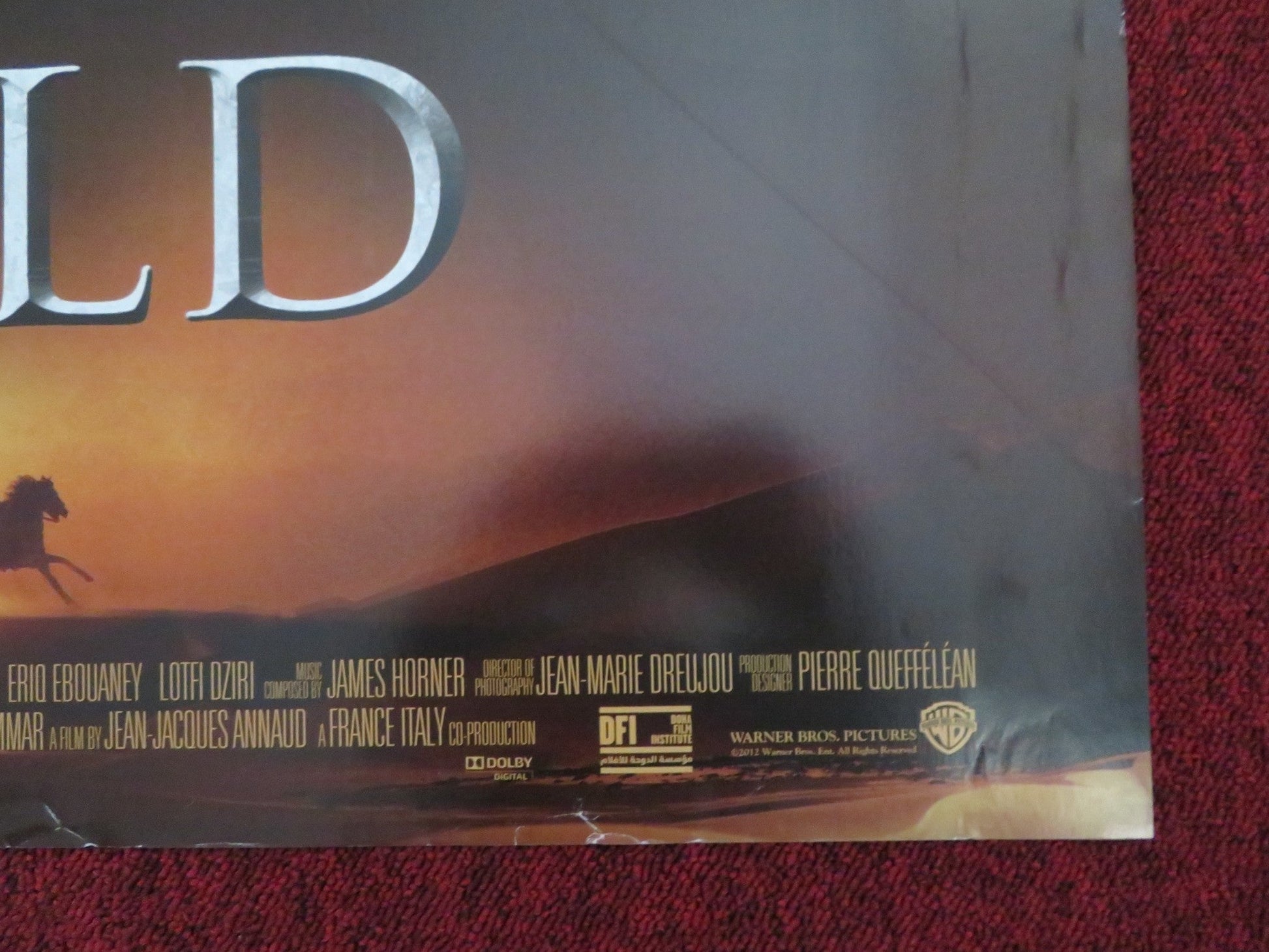 BLACK GOLD UK QUAD (30"x 40") ROLLED POSTER ANTONIO BANDERAS MARK STRONG 2011 Rendezvous Cinema Movie posters