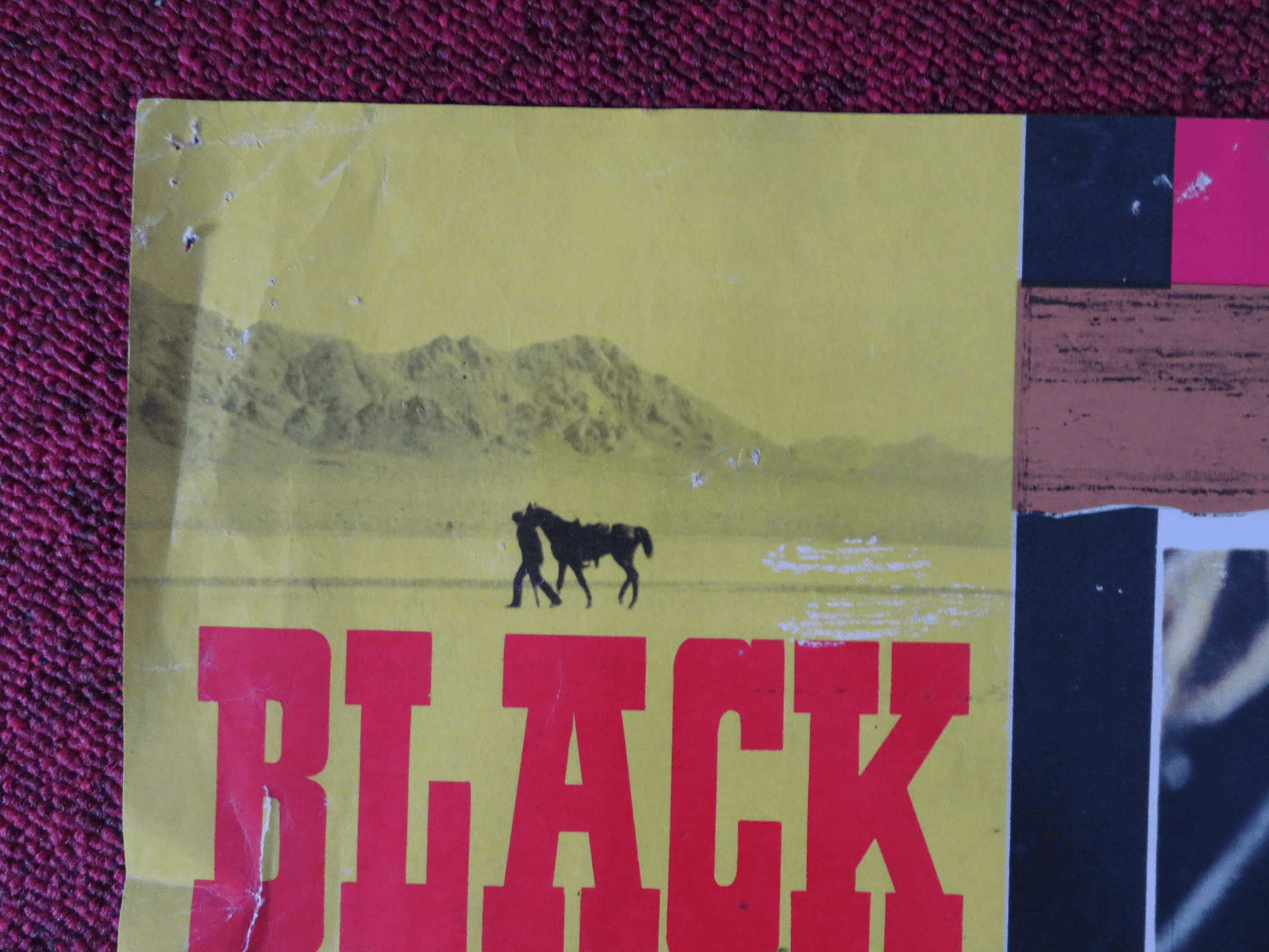 BLACK JACK ITALIAN FOTOBUSTA POSTER ROBERT WOODS LUCIENNE BRIDOU 1968 - Rendezvous Cinema