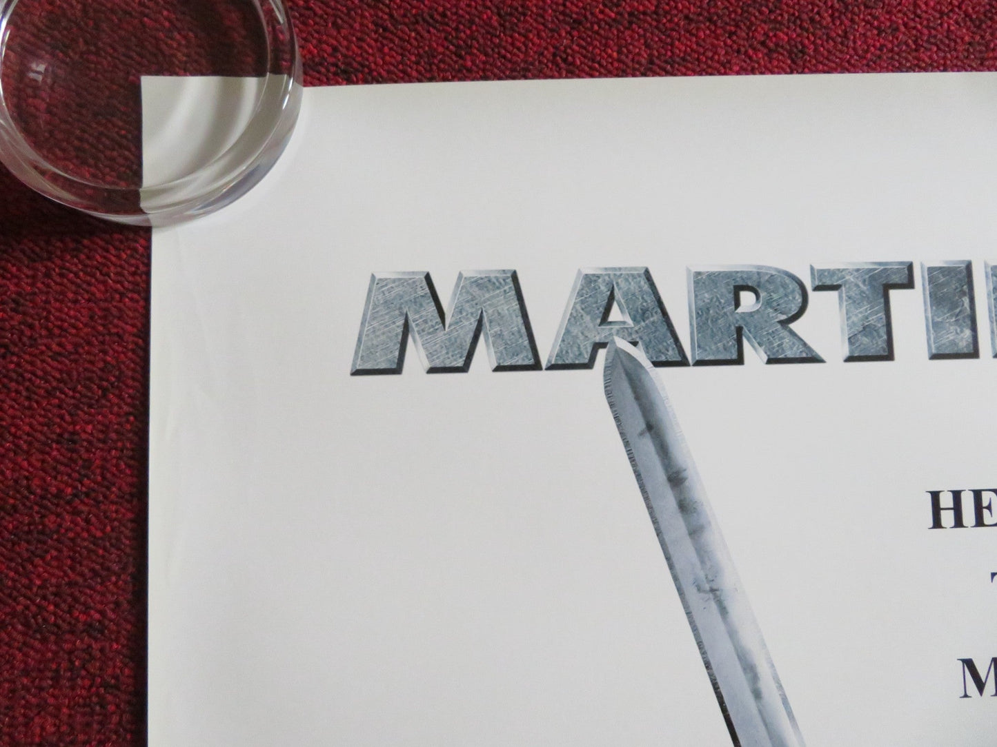 BLACK KNIGHT - VERSION A US ONE SHEET ROLLED POSTER MARTIN LAWRENCE 2001 Rendezvous Cinema Movie posters