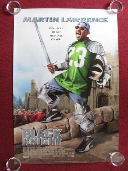 BLACK KNIGHT - VERSION A US ONE SHEET ROLLED POSTER MARTIN LAWRENCE 2001 Rendezvous Cinema Movie posters