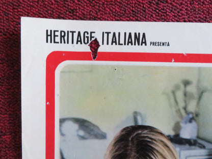 BLACK MAMA WHITE MAMA - A ITALIAN FOTOBUSTA POSTER PAM GRIER M. MARKOV 1974 Rendezvous Cinema Movie posters