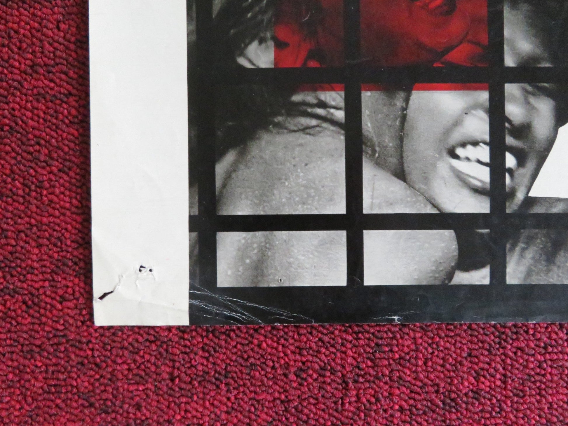 BLACK MAMA WHITE MAMA - C ITALIAN FOTOBUSTA POSTER PAM GRIER M. MARKOV 1974 Rendezvous Cinema Movie posters