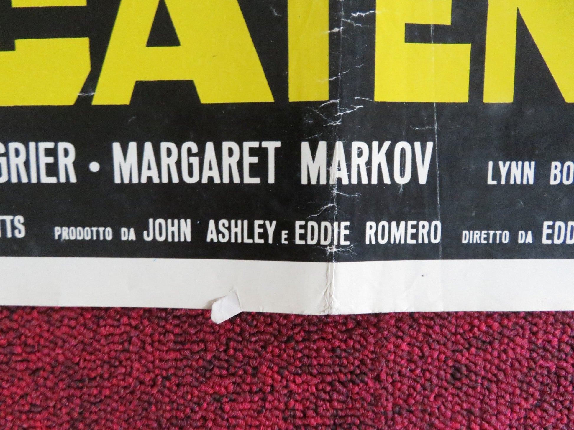 BLACK MAMA WHITE MAMA - C ITALIAN FOTOBUSTA POSTER PAM GRIER M. MARKOV 1974 Rendezvous Cinema Movie posters