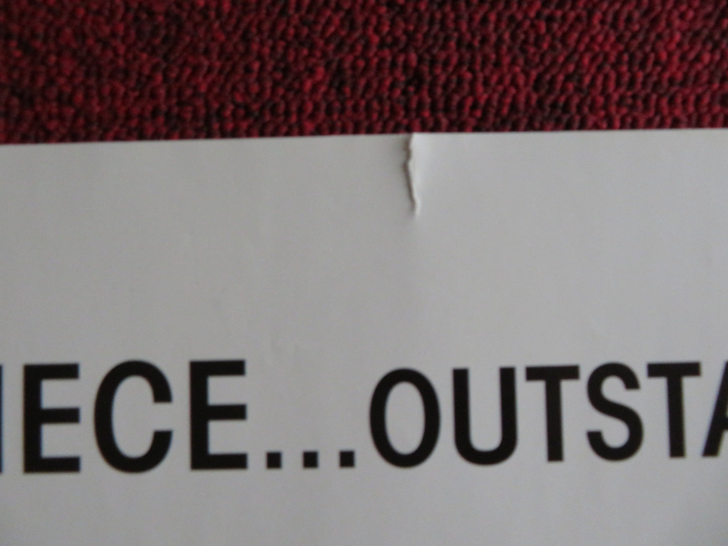 BLACK MASS UK QUAD (30"x 40") ROLLED POSTER JOHNNY DEPP JOEL EDGERTON 2015 Rendezvous Cinema Movie posters