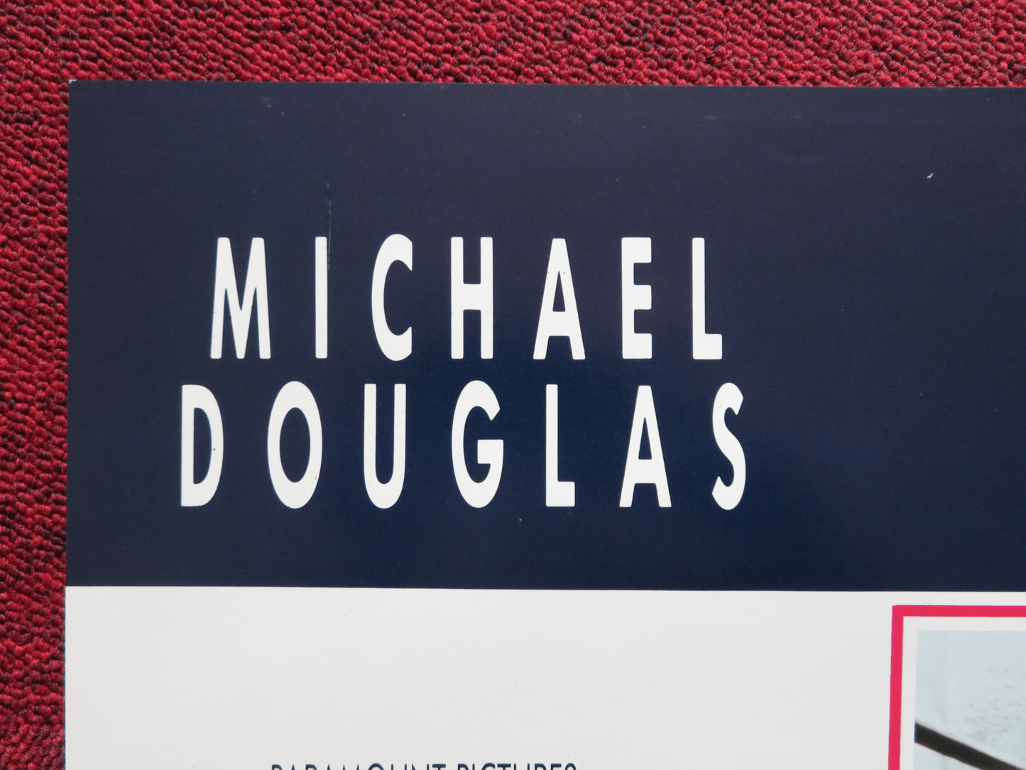 BLACK RAIN - B ITALIAN FOTOBUSTA POSTER MICHAEL DOUGLAS ANDY GARCIA 1989 Rendezvous Cinema Movie posters