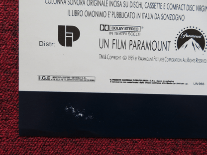 BLACK RAIN - E ITALIAN FOTOBUSTA POSTER MICHAEL DOUGLAS ANDY GARCIA 1989 Rendezvous Cinema Movie posters