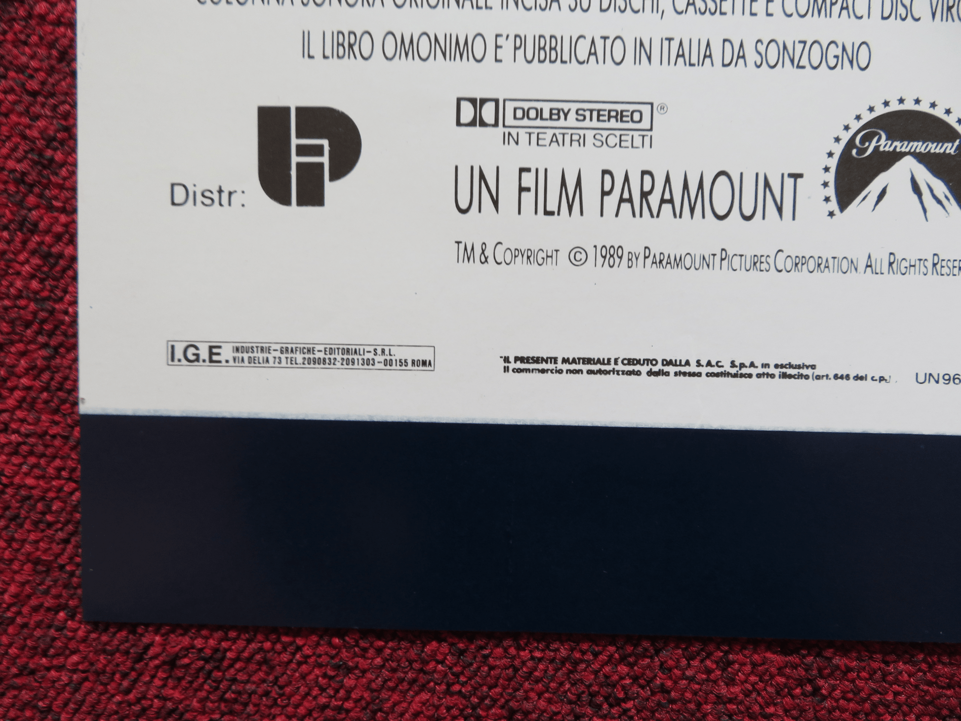 BLACK RAIN - F ITALIAN FOTOBUSTA POSTER MICHAEL DOUGLAS ANDY GARCIA 1989 Rendezvous Cinema Movie posters