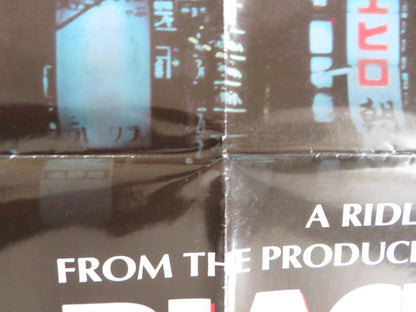 BLACK RAIN FOLDED US ONE SHEET POSTER MICHAEL DOUGLAS ANDY GARCIA 1989 Rendezvous Cinema Movie posters