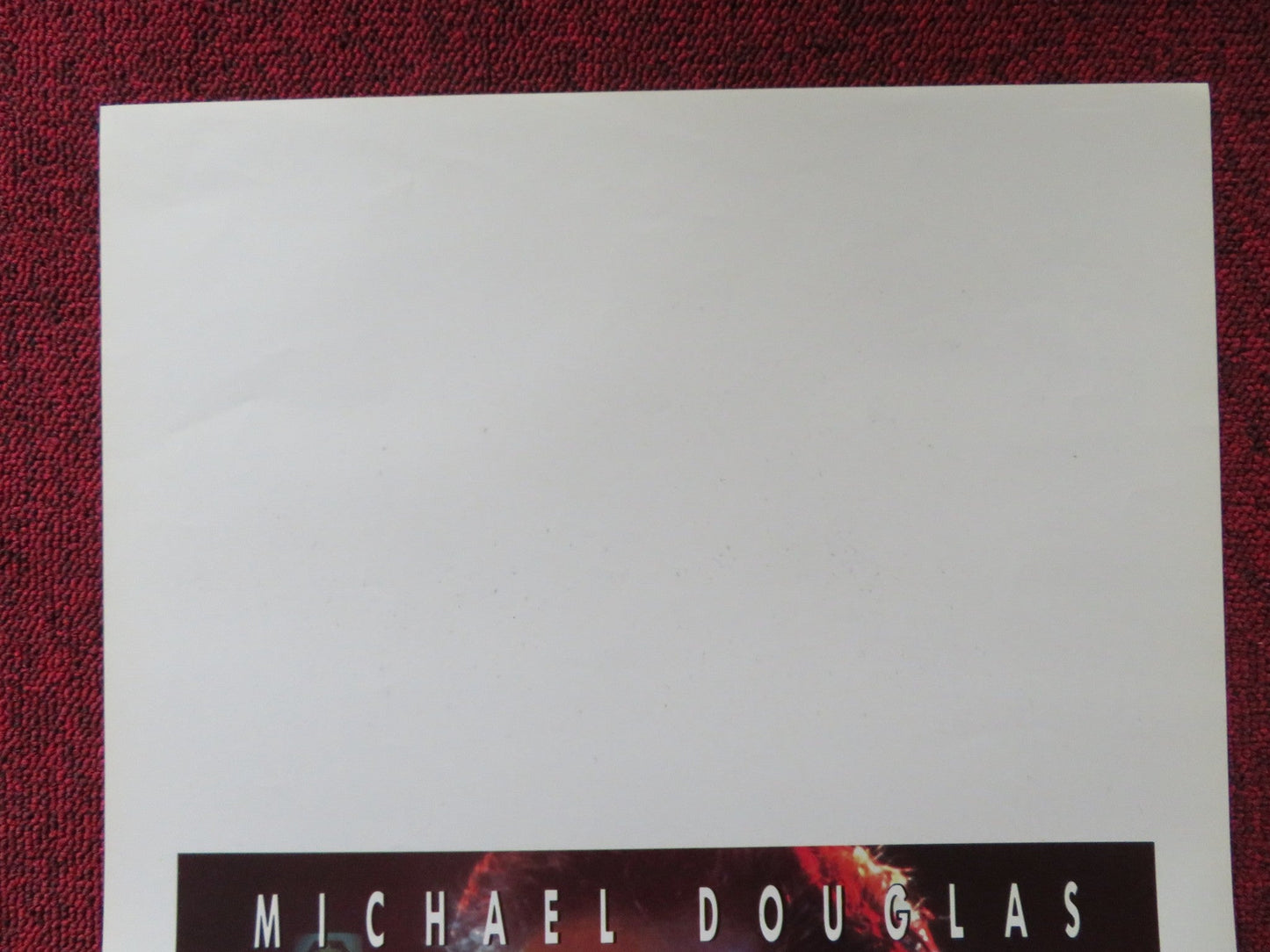 BLACK RAIN ITALIAN LOCANDINA POSTER MICHAEL DOUGLAS / ANDY GARCIA 1989 Rendezvous Cinema Movie posters