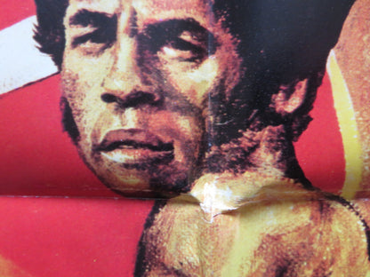 BLACK SAMURAI FOLDED US ONE SHEET POSTER JIM KELLY BILL ROY 1976 Rendezvous Cinema Movie posters