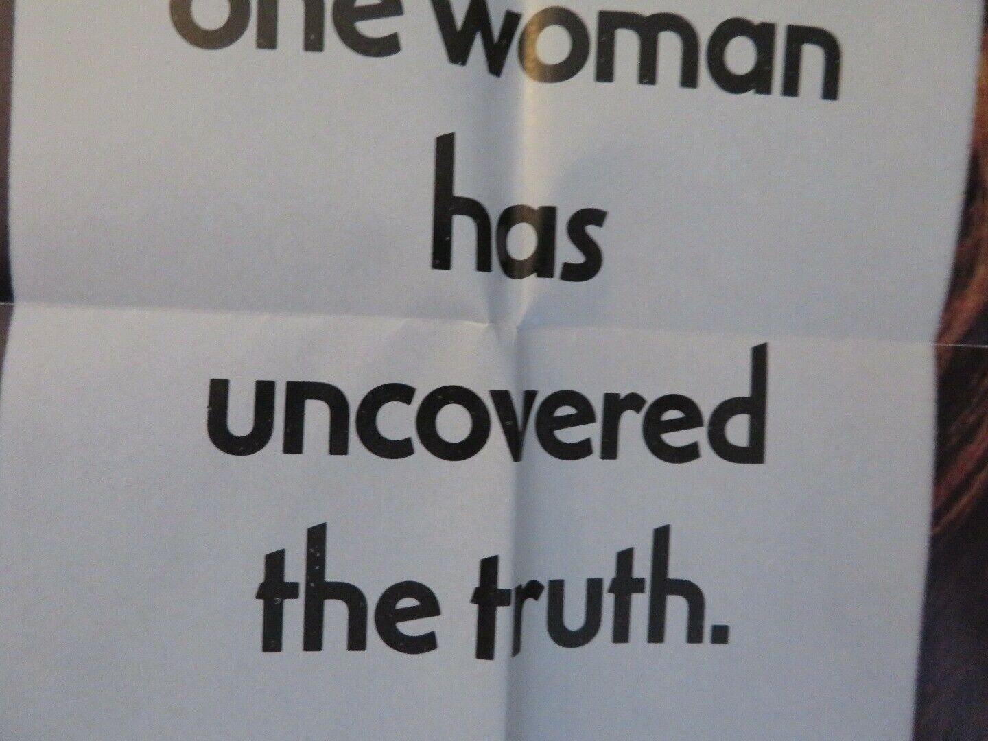 BLACK WIDOW FOLDED US ONE SHEET POSTER DEBRA WINGER THERESA RUSSELL 1987 Movie posters