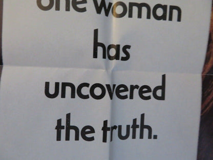 BLACK WIDOW FOLDED US ONE SHEET POSTER DEBRA WINGER THERESA RUSSELL 1987 Movie posters