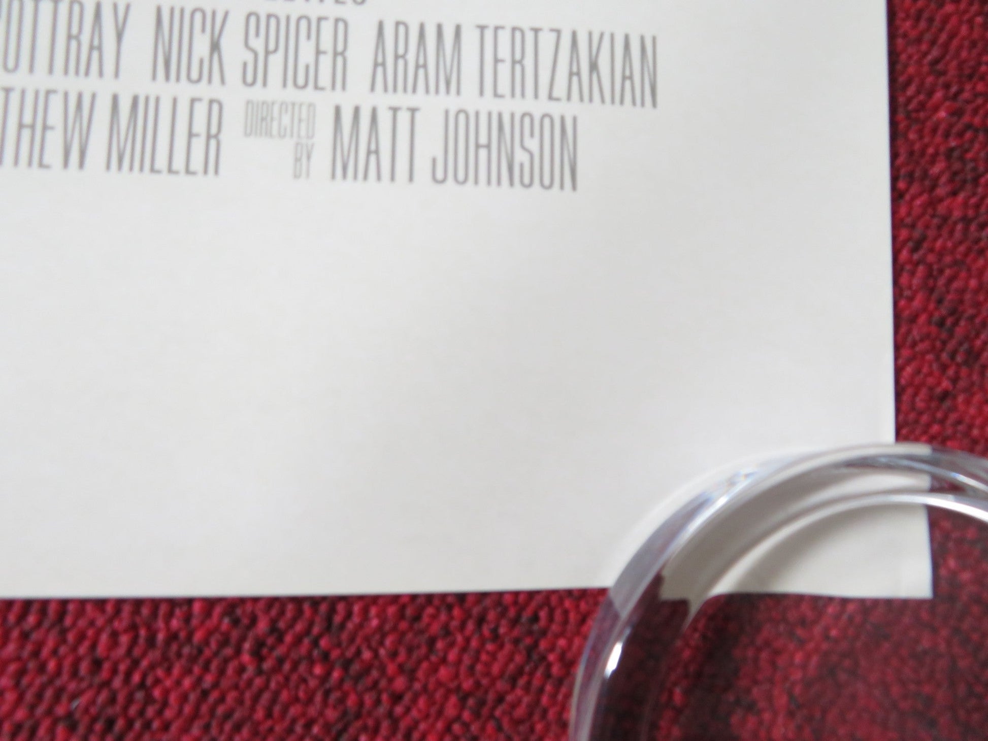 BLACKBERRY US ONE SHEET ROLLED POSTER JAY BARUCHEL GLENN HOWERTON 2023 Rendezvous Cinema Movie posters