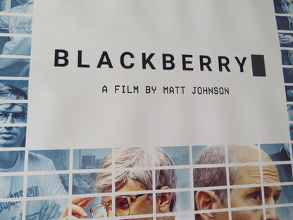 BLACKBERRY US ONE SHEET ROLLED POSTER JAY BARUCHEL GLENN HOWERTON 2023 Rendezvous Cinema Movie posters