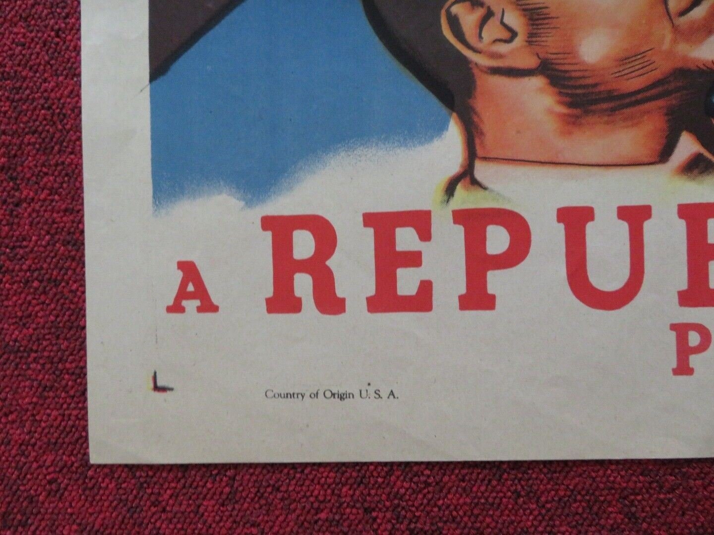 BLACKMAIL FOLDED US ONE SHEET POSTER WILLIAM MARSHALL ADELE MARA 1947 - Rendezvous Cinema