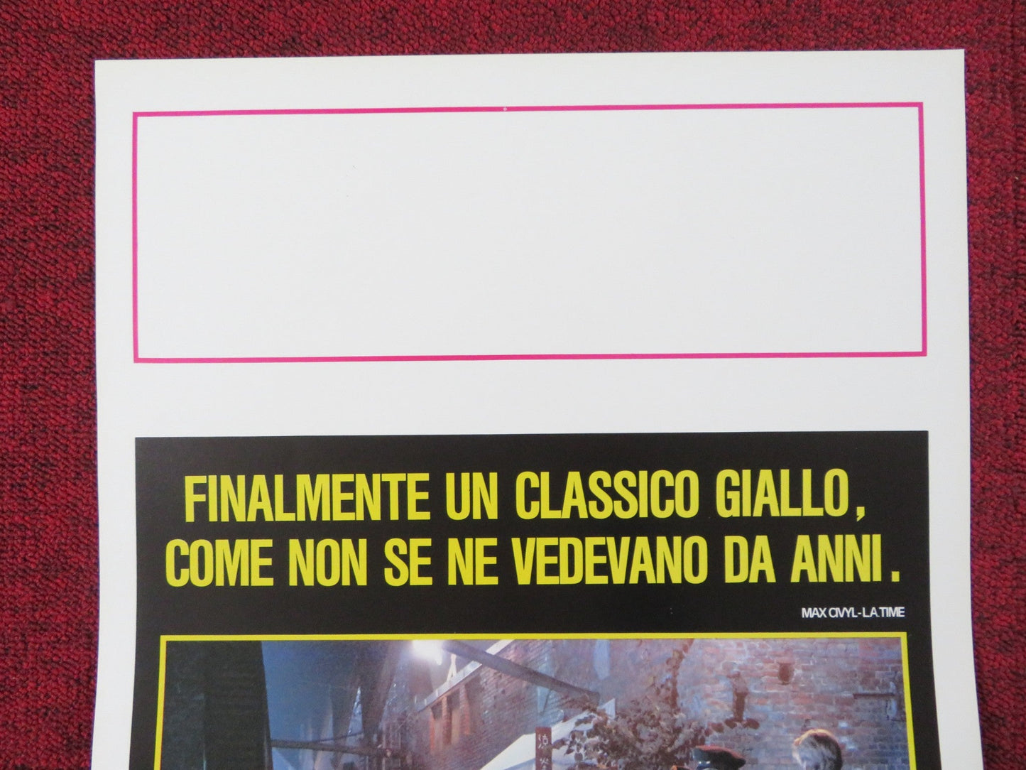 BLACKOUT ITALIAN LOCANDINA POSTER HENRIK SCHEELE JUNI DAHR 1987 Rendezvous Cinema Movie posters