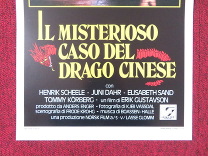 BLACKOUT ITALIAN LOCANDINA POSTER HENRIK SCHEELE JUNI DAHR 1987 Rendezvous Cinema Movie posters