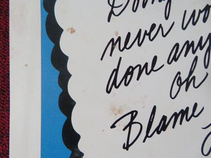 BLAME IT ON RIO FOLDED US ONE SHEET POSTER MICHAEL CAINE JOSEPH BOLOGNA 1984 Rendezvous Cinema Movie posters