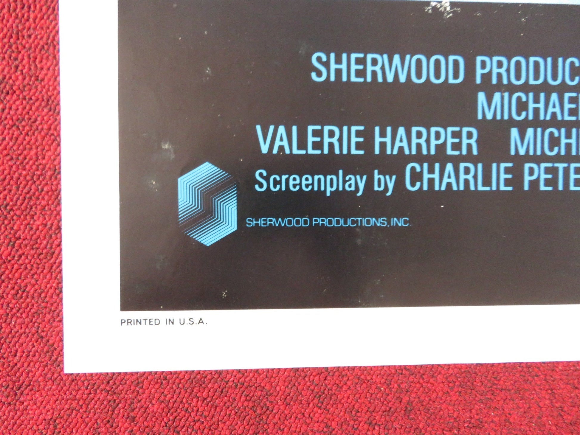 BLAME IT ON RIO FOLDED US ONE SHEET POSTER MICHAEL CAINE JOSEPH BOLOGNA 1984 Rendezvous Cinema Movie posters