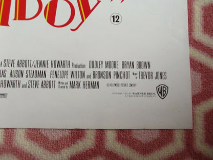 BLAME IT ON THE BELLBOY BRITISH QUAD (30 x 40) POSTER DUDLEY MOORE PATSY KENSIT Movie posters