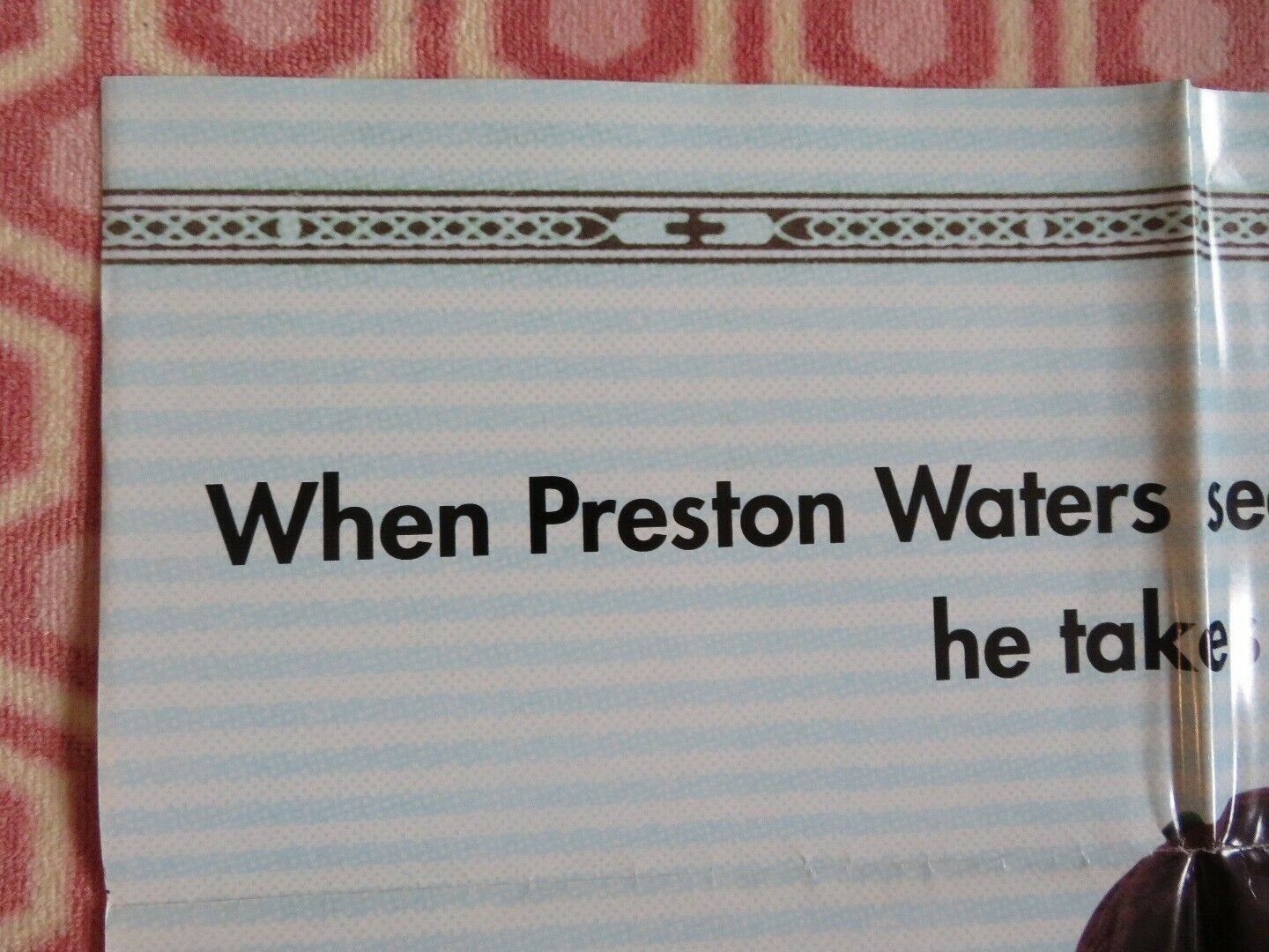 BLANK CHECK US ONE SHEET POSTER DISNEY JAMES EBHORN 1994 Movie posters