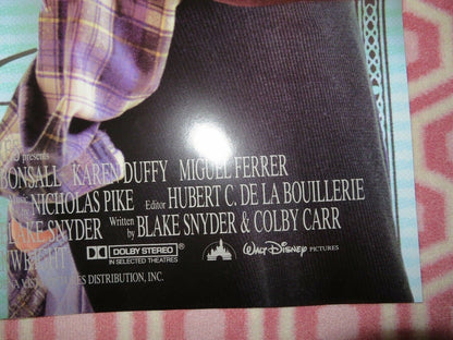 BLANK CHECK US ONE SHEET POSTER DISNEY JAMES EBHORN 1994 Movie posters