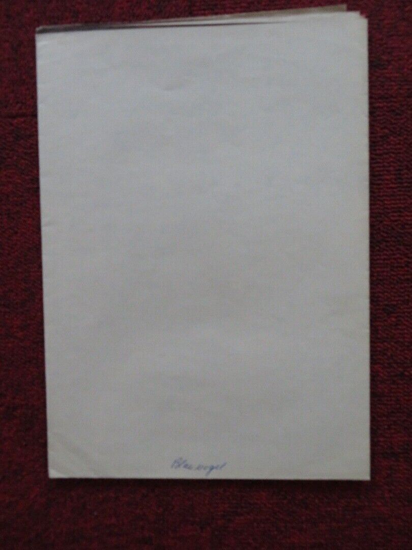 BLAUYOGEL GERMAN A1 (33"x 23") POSTER ROBIN JAEGER GABRIEL MARIAN OSECIUC 1979 - Rendezvous Cinema