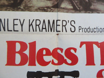 BLESS THE BEASTS & CHILDREN US ONE SHEET (27"x 41") POSTER BILLY MUMY 1971 Movie posters