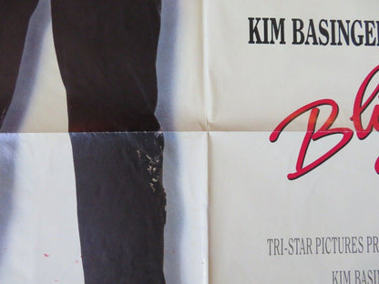 BLIND DATE US ONE SHEET POSTER FOLDED KIM BASINGER BRUCE WILLIS 1987 Movie posters