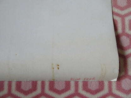 BLIND FEAR US ONE SHEET ROLLED POSTER SHELLY HACK TOM BERRY 1989 Movie posters