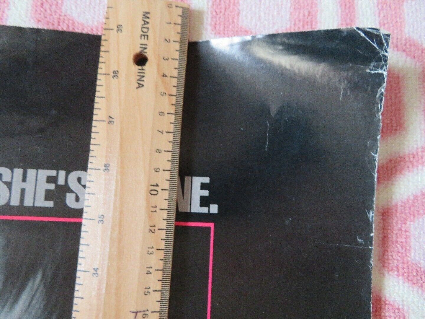 BLIND FEAR US ONE SHEET ROLLED POSTER SHELLY HACK TOM BERRY 1989 Movie posters